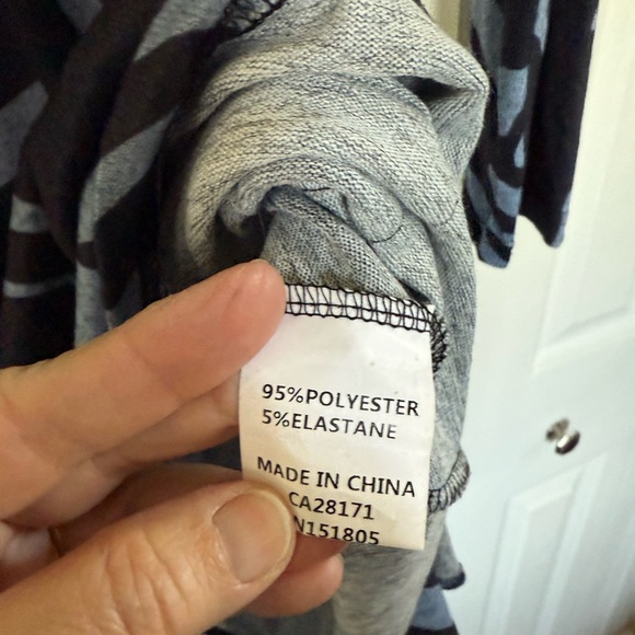 94. Papa Tunic Dress XL Two Tone Blue NWT - Picture 4 of 7